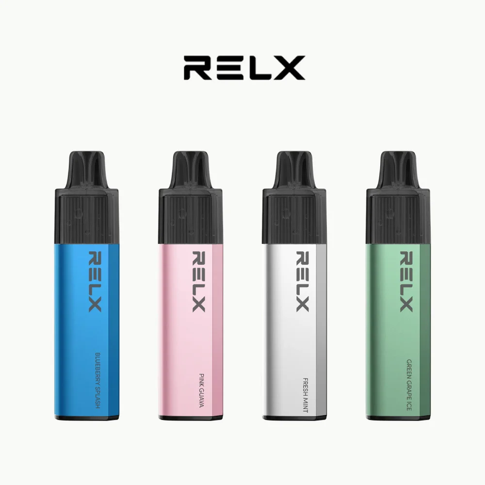 RELX悅刻8000口拋棄式電子煙 |30種口味|無需充電款 透明油倉|